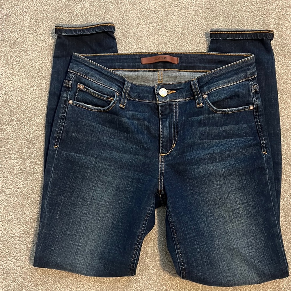 Joes dark denim jeans